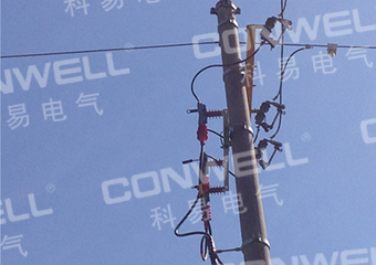 支柱型避雷器装置现场装置实例